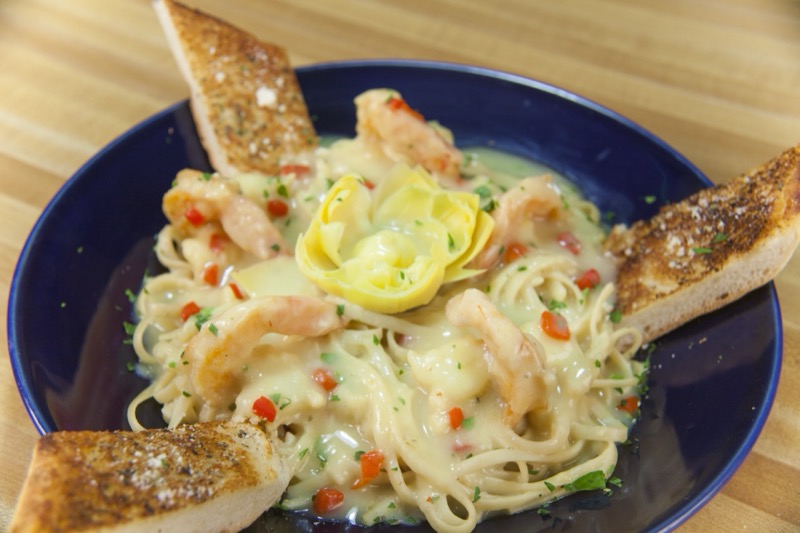 Shrimp scampi pasta at State Street Grill, Bloomfield NJ