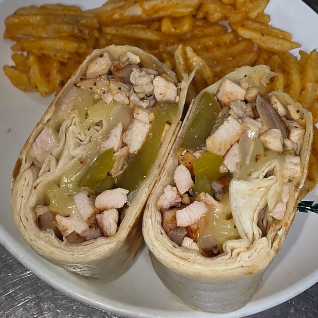 Philly Chicken Wrap.