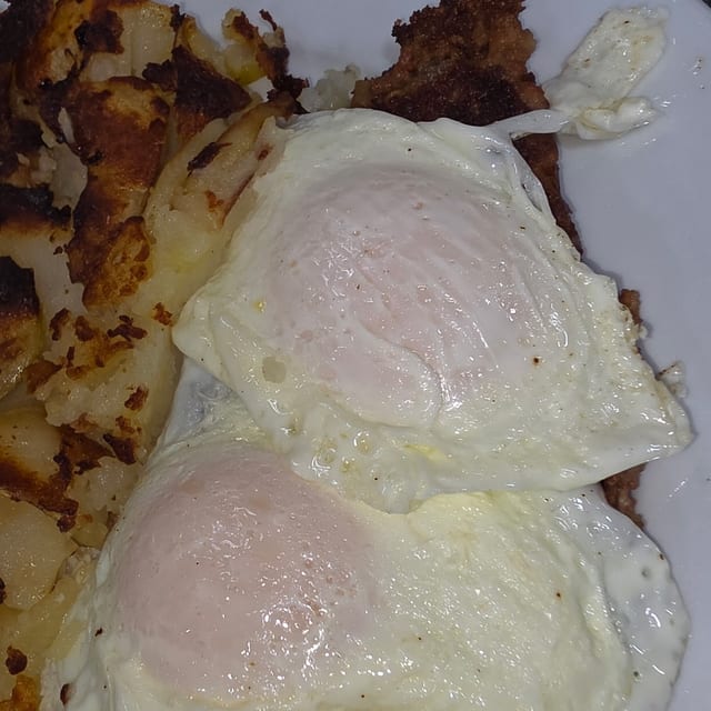 Corned Beef and Eggs.