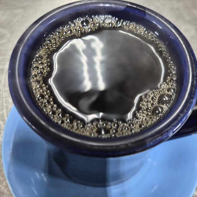 Regular or Decaf Coffee.