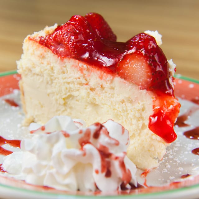 Strawberry Cheesecake.