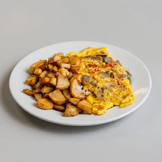 Steak Fajita Omelette