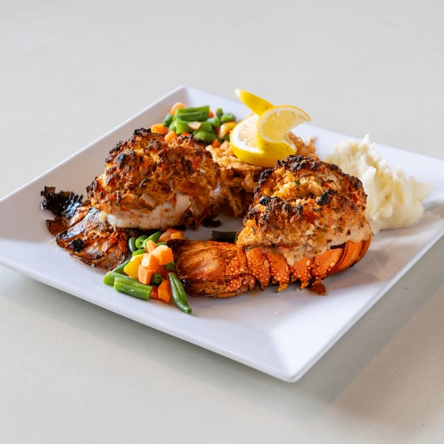 Stuffed Lobster Tail.