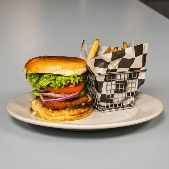 Chicken Avocado Burger.