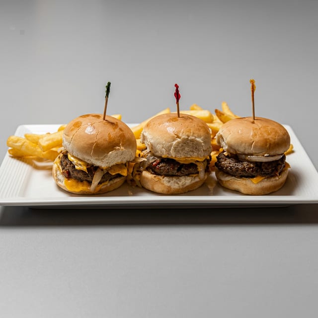 Cheeseburger Sliders.